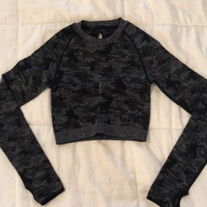 Gymshark long sleeve crop